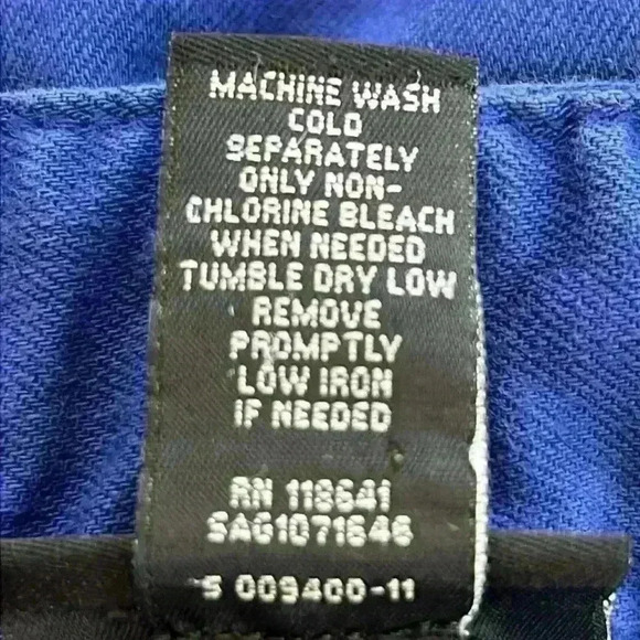 Lane Bryant Pants Women’s 16 Blue Cotton/Polyester - Picture 9 of 11